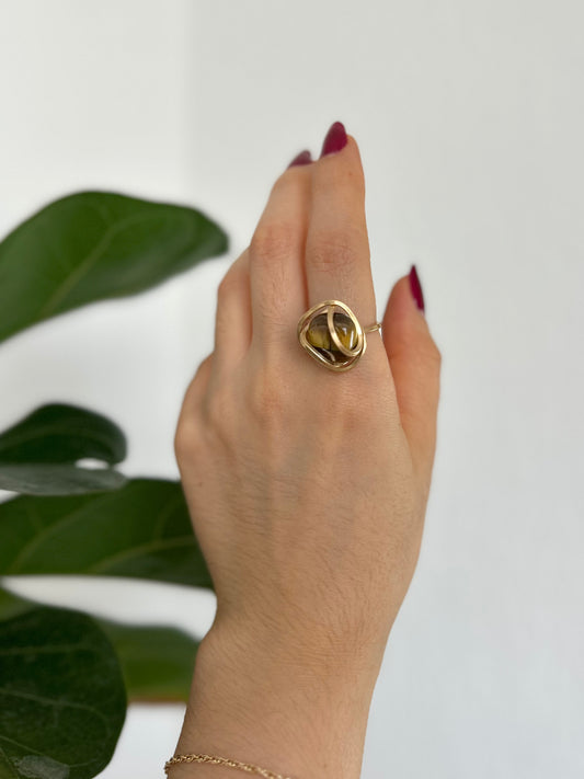 Anillo Ojo de Tigre