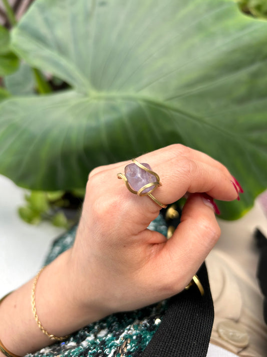 Anillo Amatista