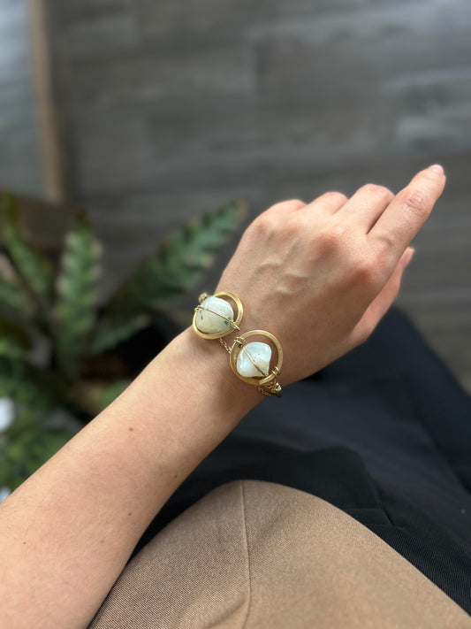 Brazalete Aguamarina