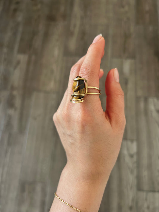 Anillo Ojo de Tigre