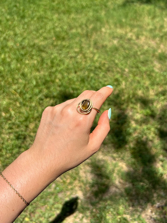 Anillo Ojo de Tigre