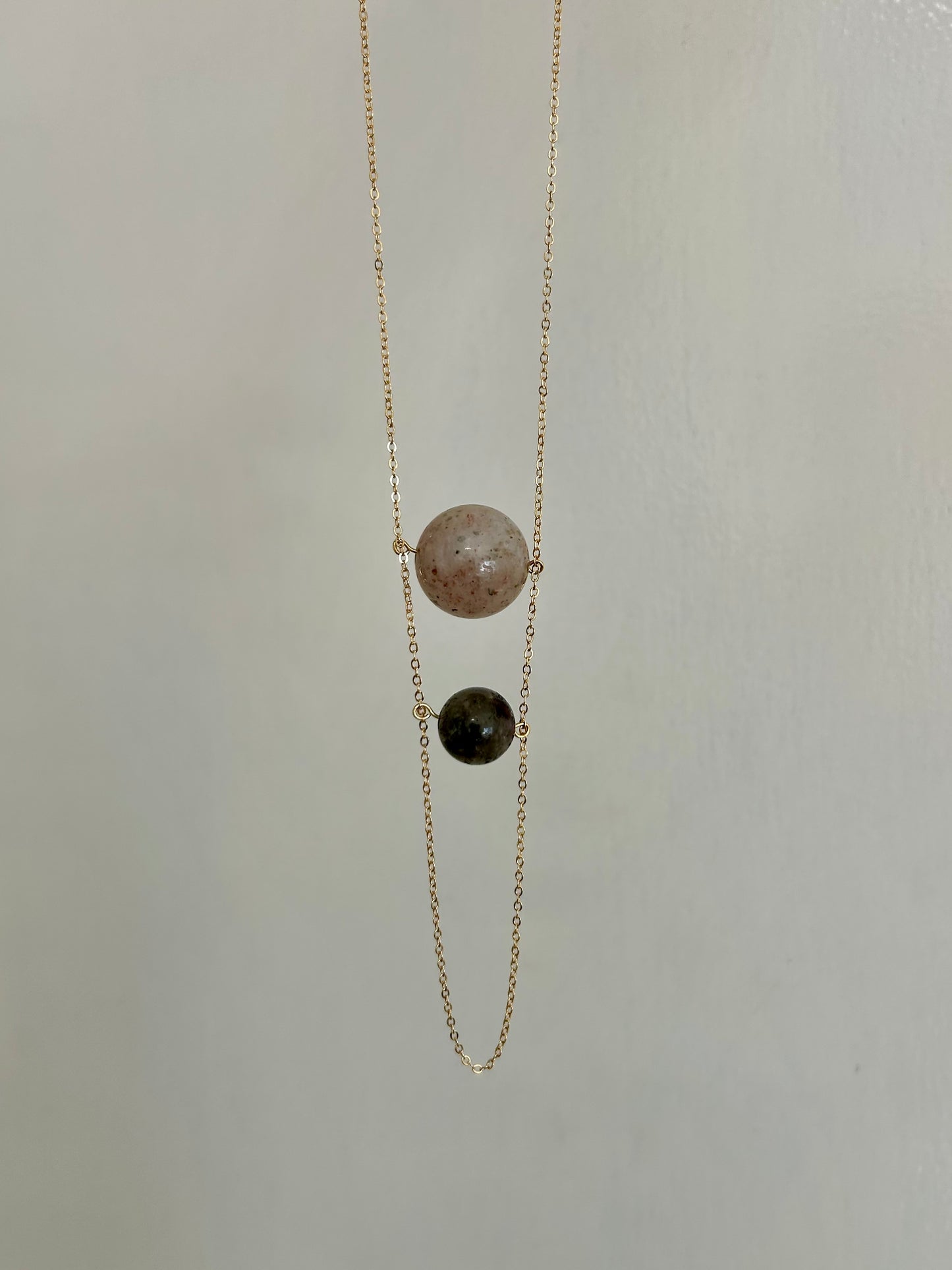 Collar Agata Gris Dúo