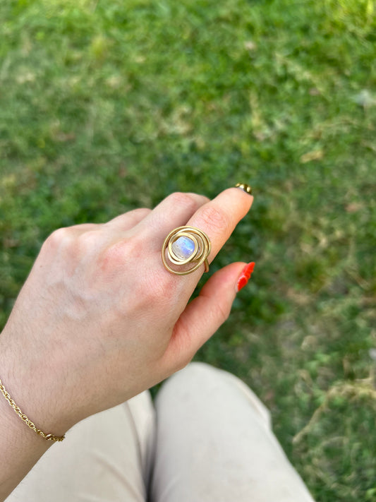 Anillo Piedra Luna
