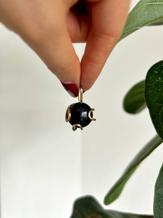 Dije Obsidiana Negra