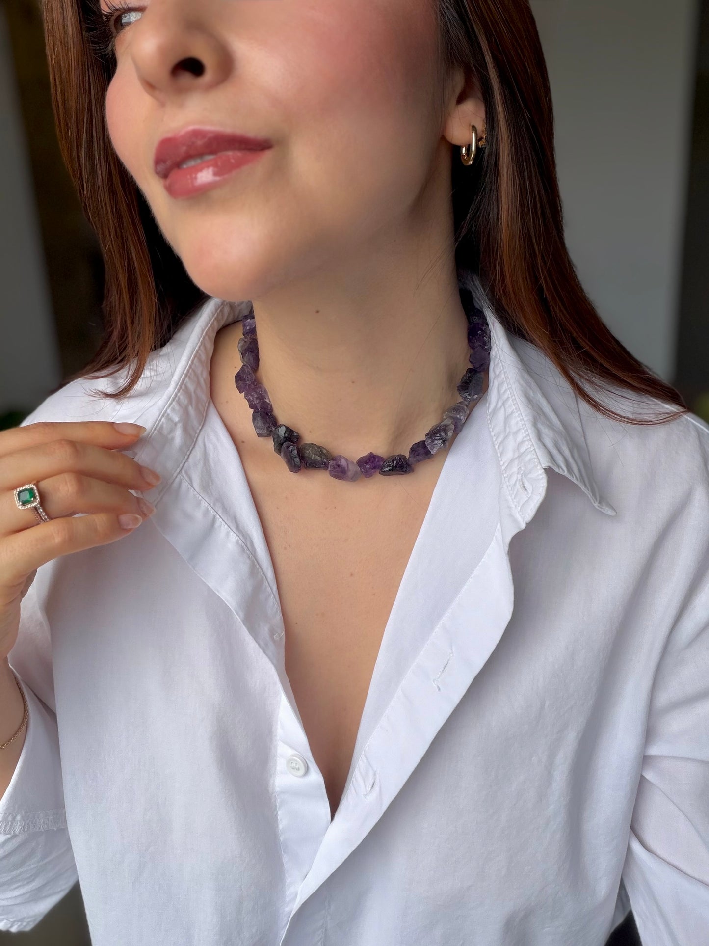 Collar Aurora Violeta
