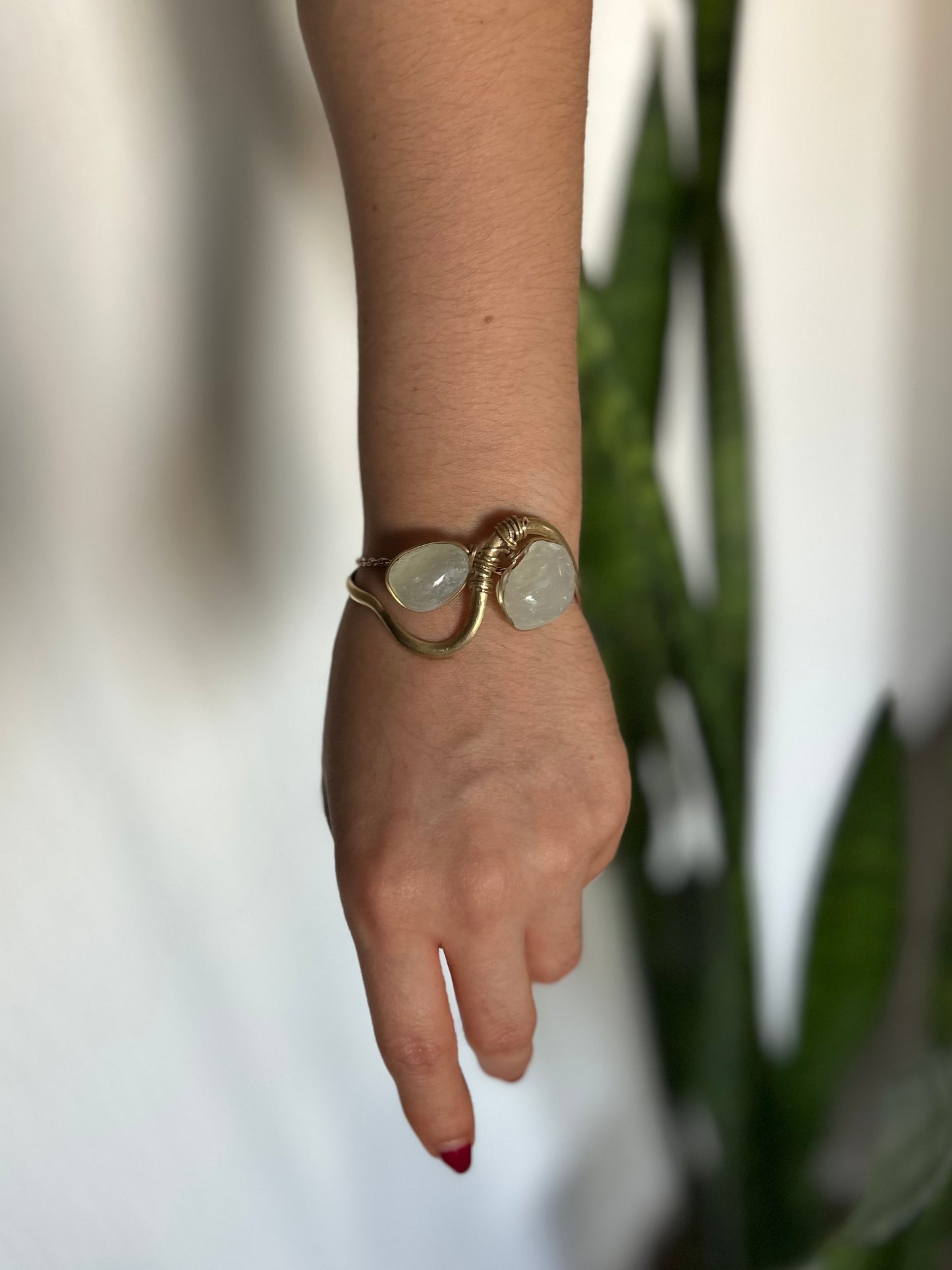 Brazalete Aguamarina