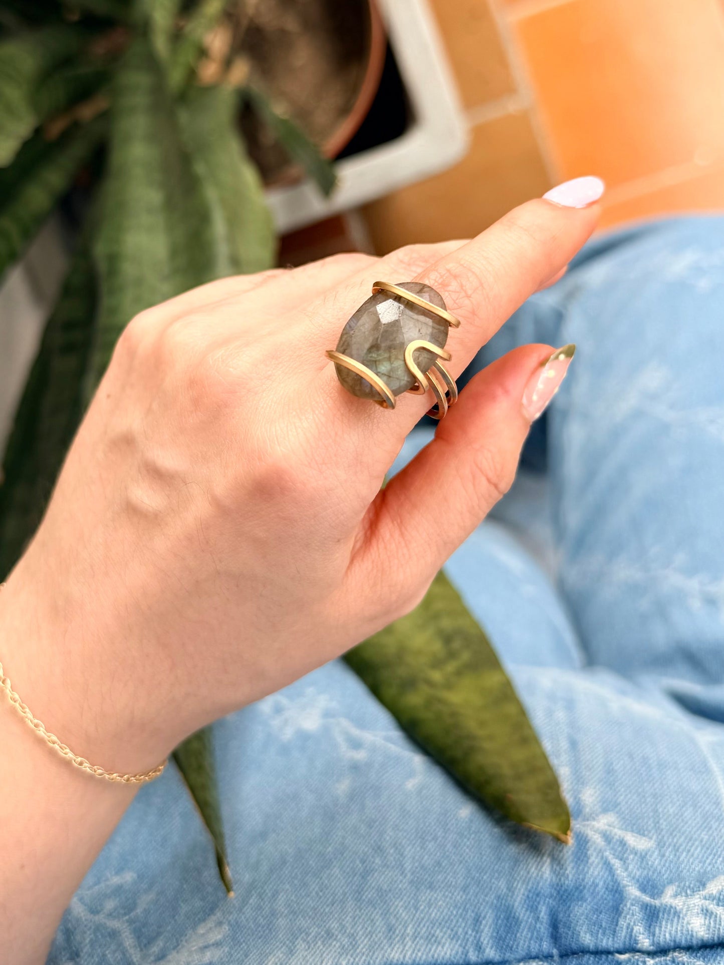 Anillo Labradorita