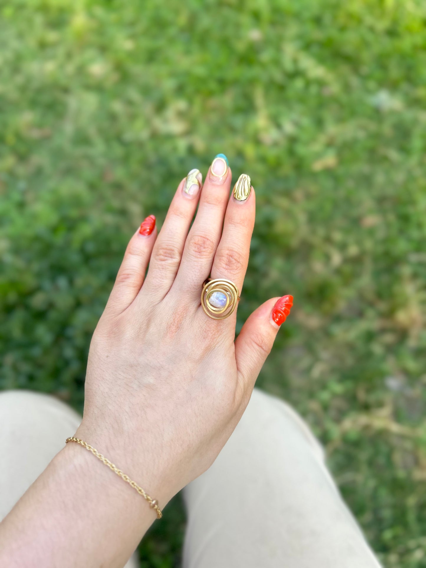 Anillo Piedra Luna