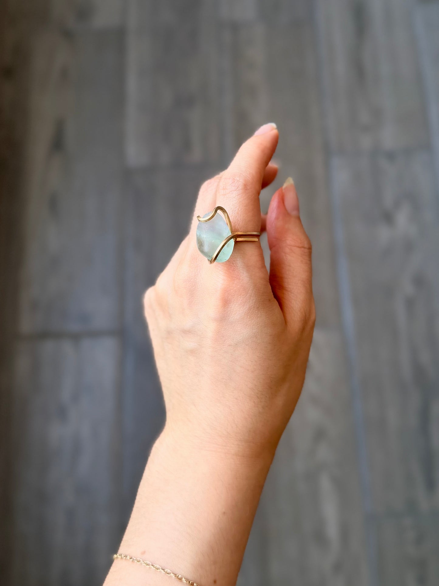 Anillo Fluorita