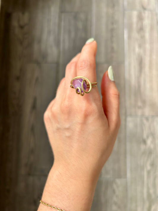 Anillo Amatista