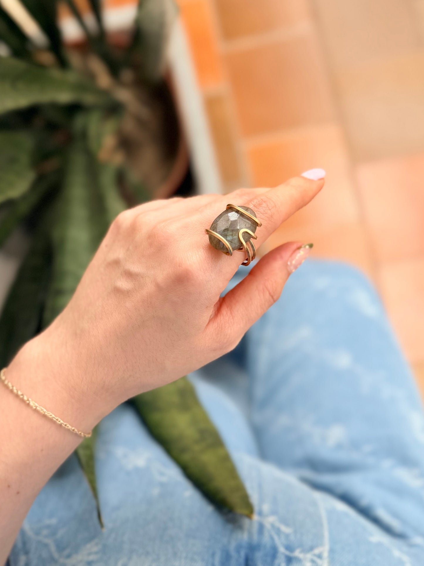 Anillo Labradorita