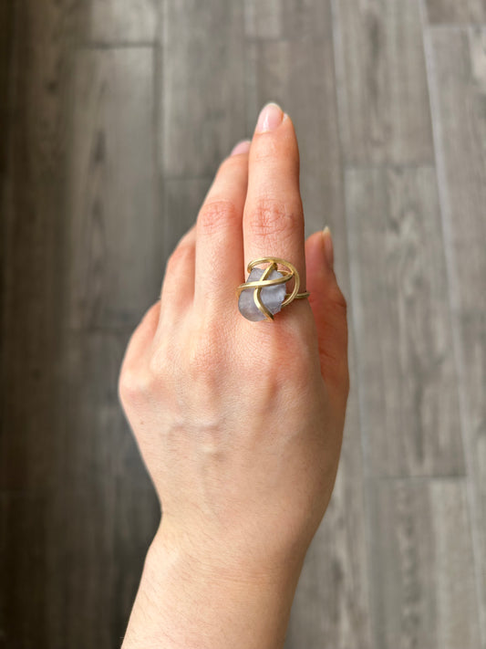 Anillo Fluorita