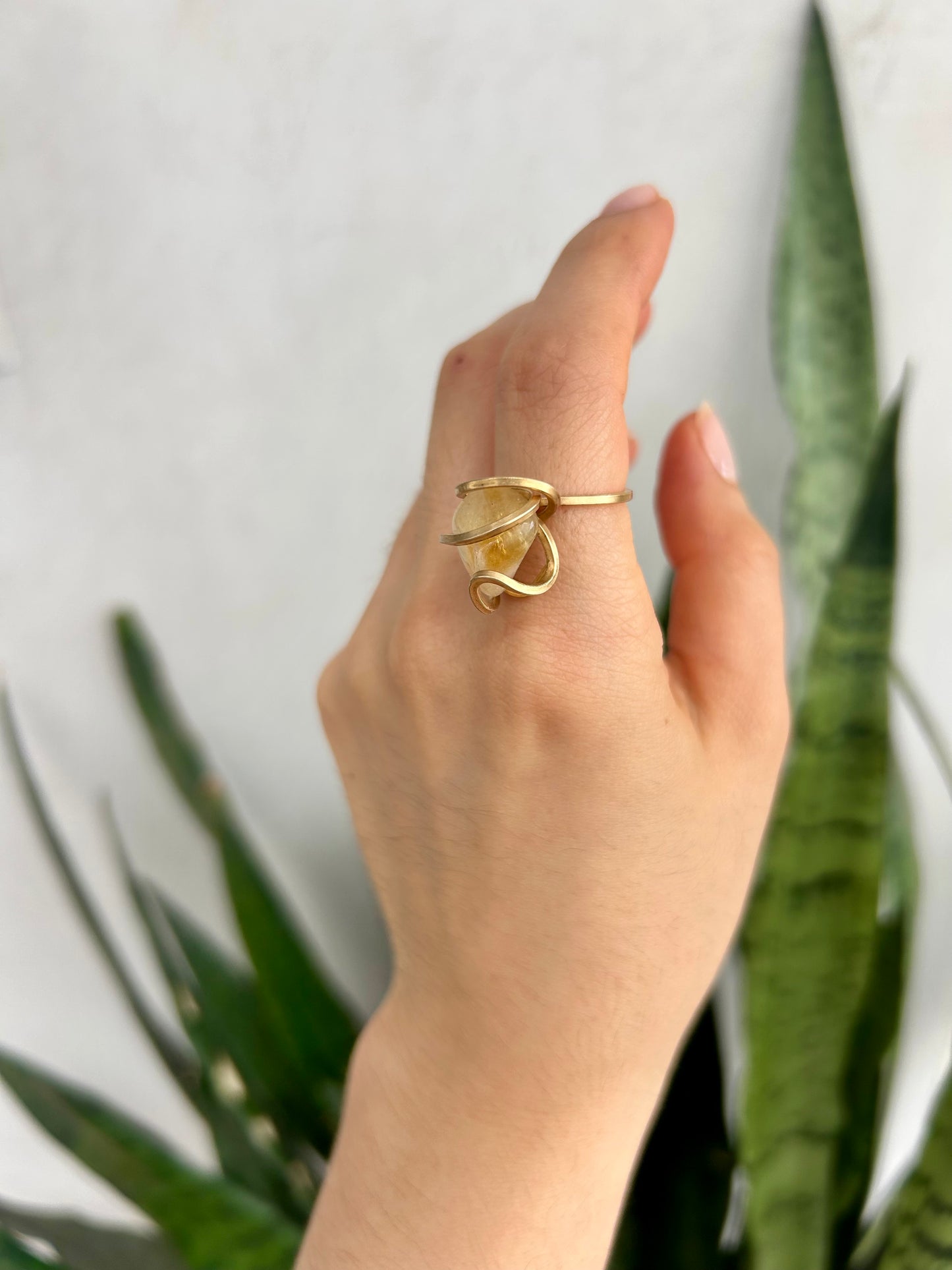 Anillo Citrino