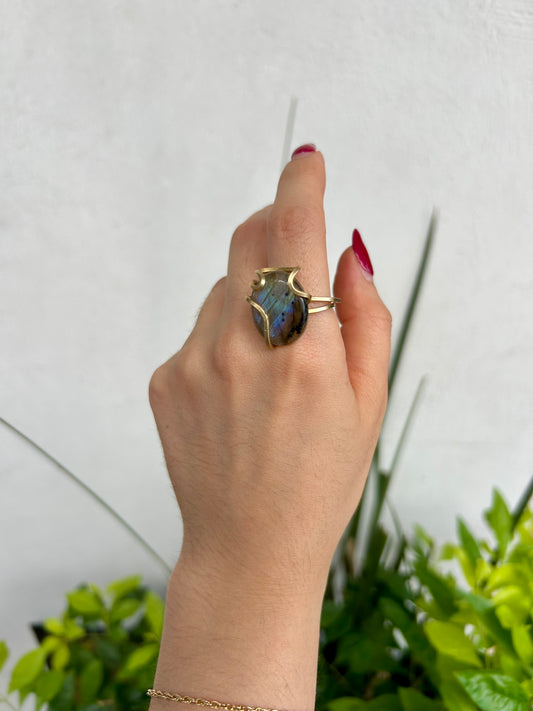 Anillo Labradorita