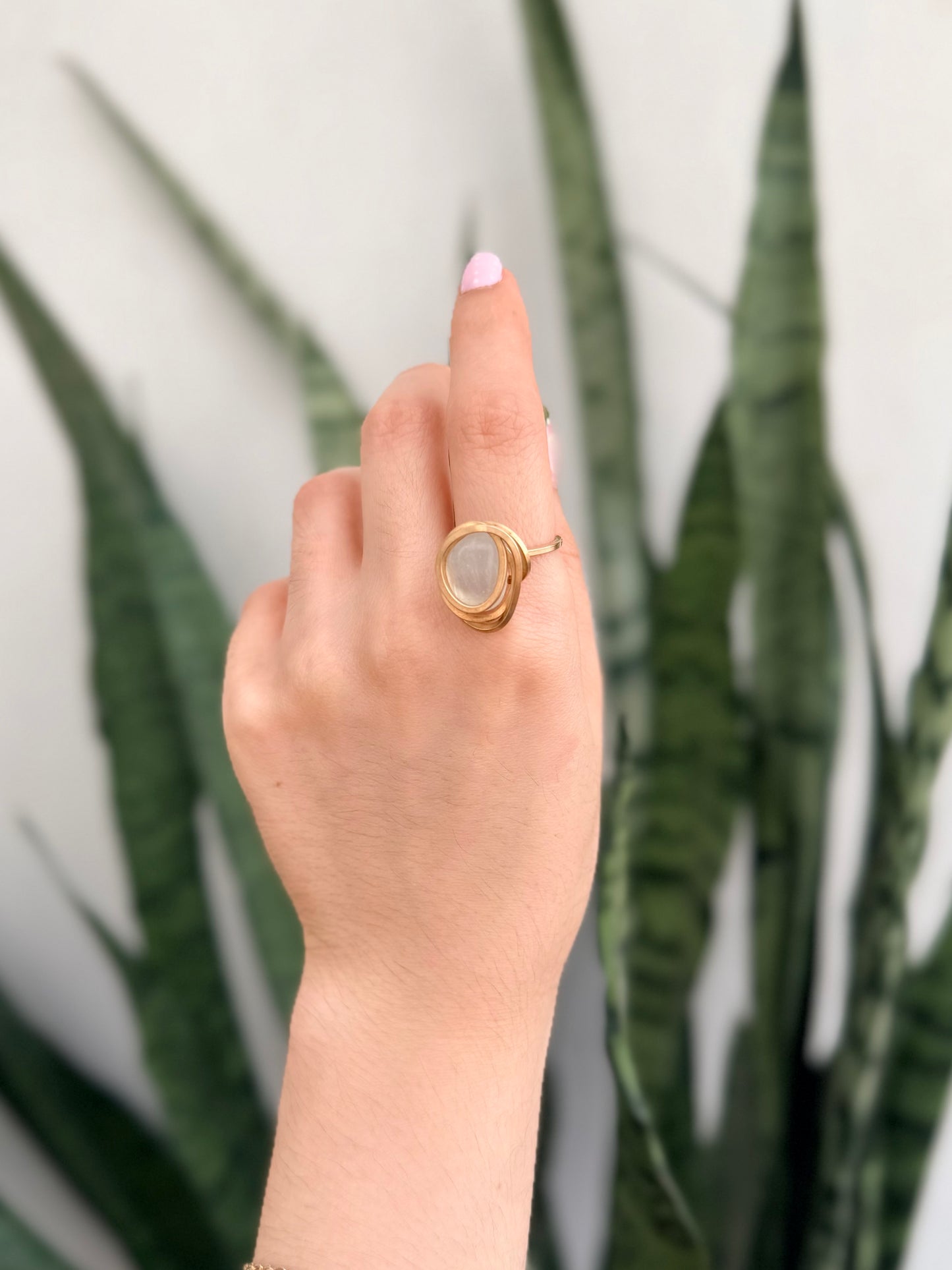 Anillo Aguamarina