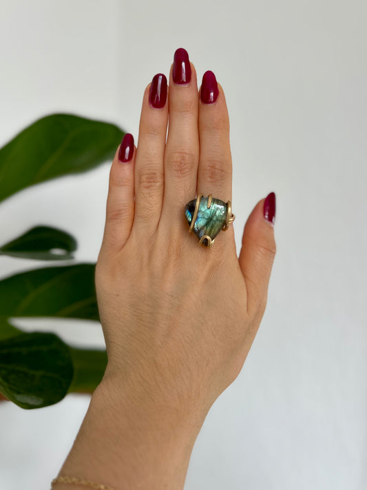 Anillo Labradorita