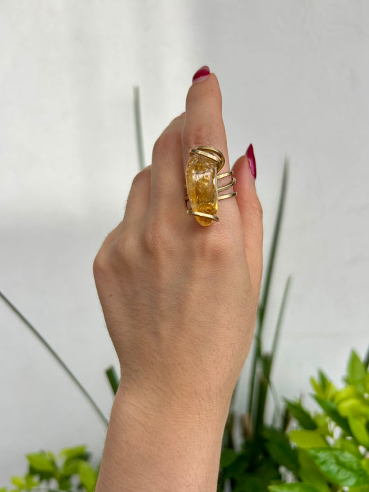 Anillo Citrino