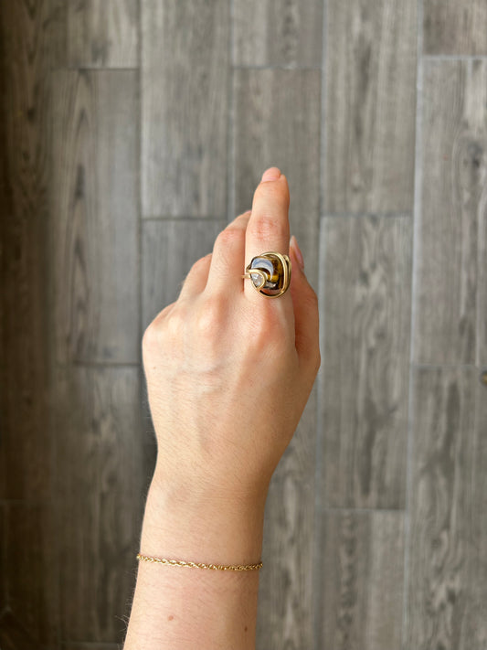 Anillo Ojo de Tigre