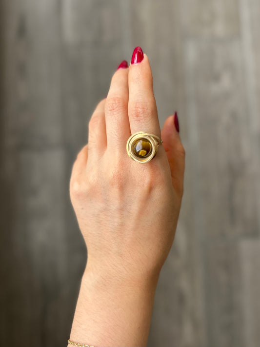 Anillo Ojo de Tigre