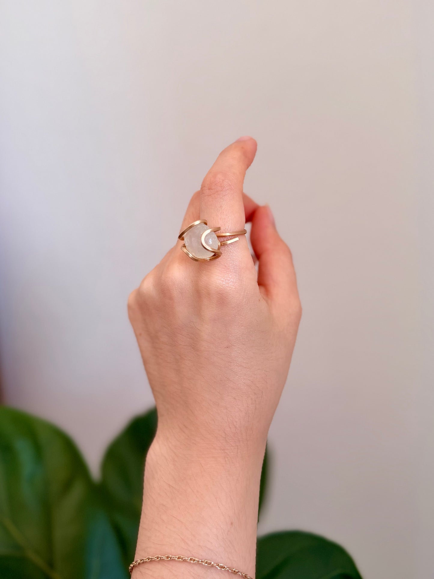 Anillo Aguamarina