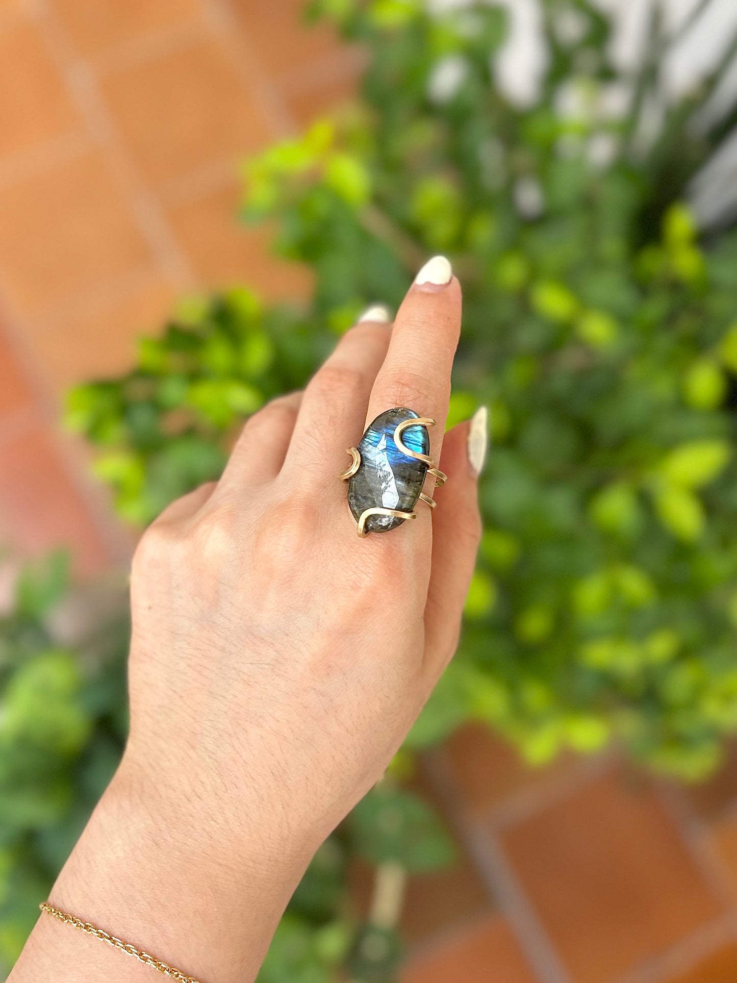 Anillo Labradorita