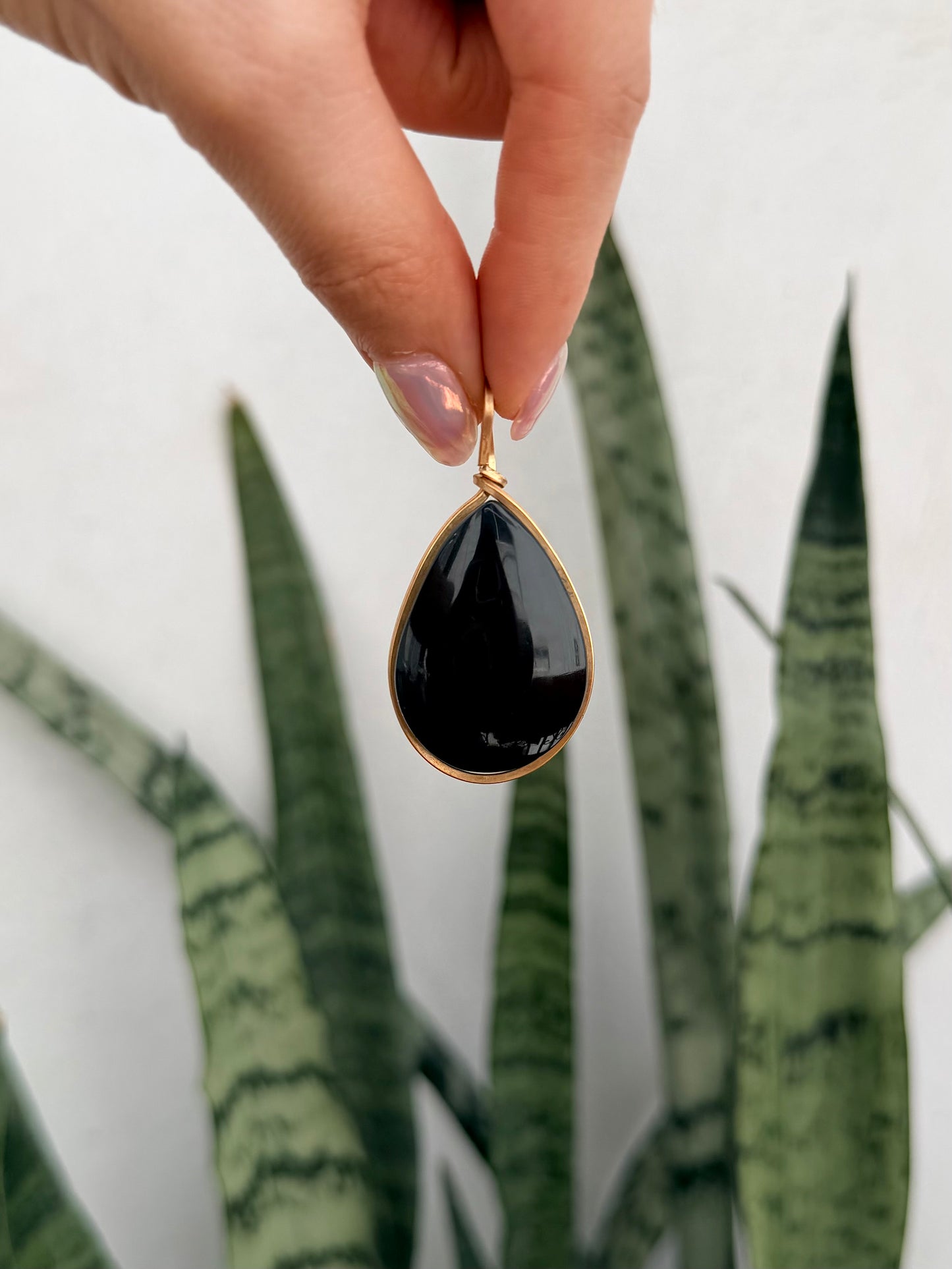 Dije Obsidiana Negra