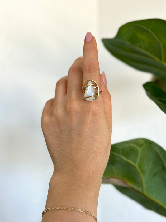 Anillo Piedra Luna