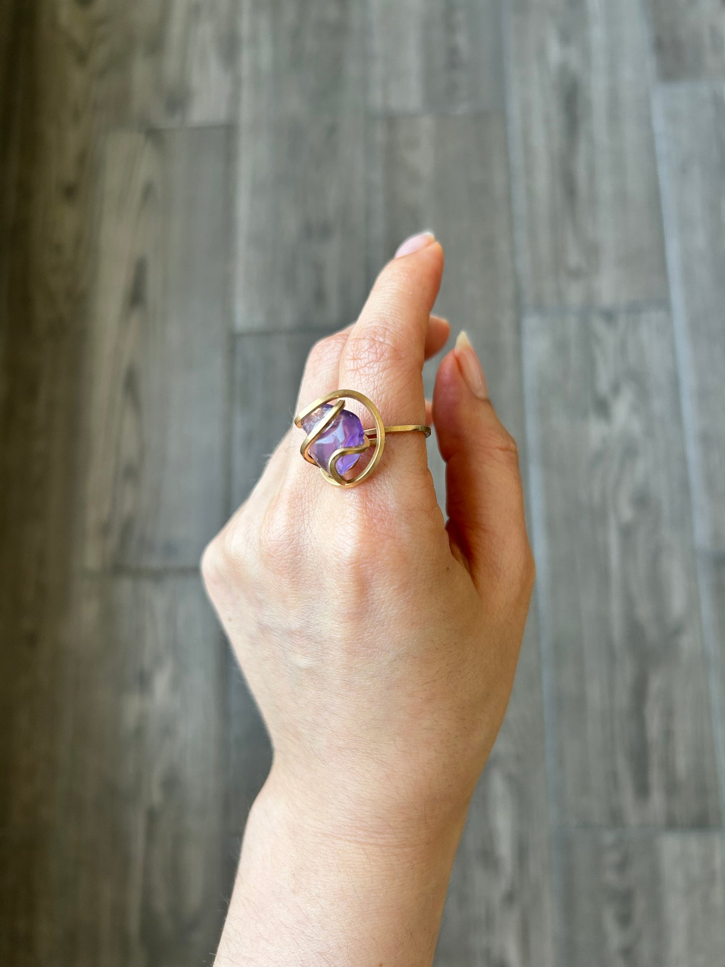 Anillo Amatista