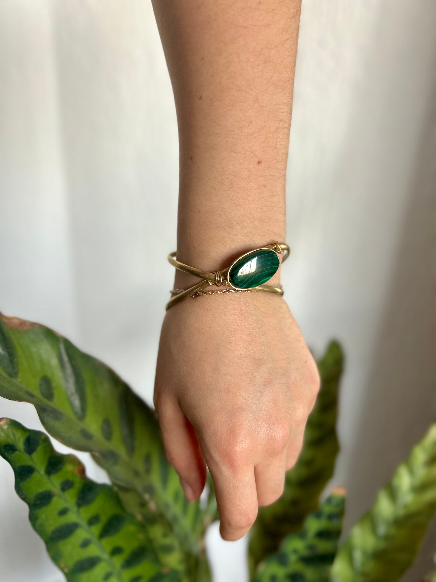 Brazalete Malaquita