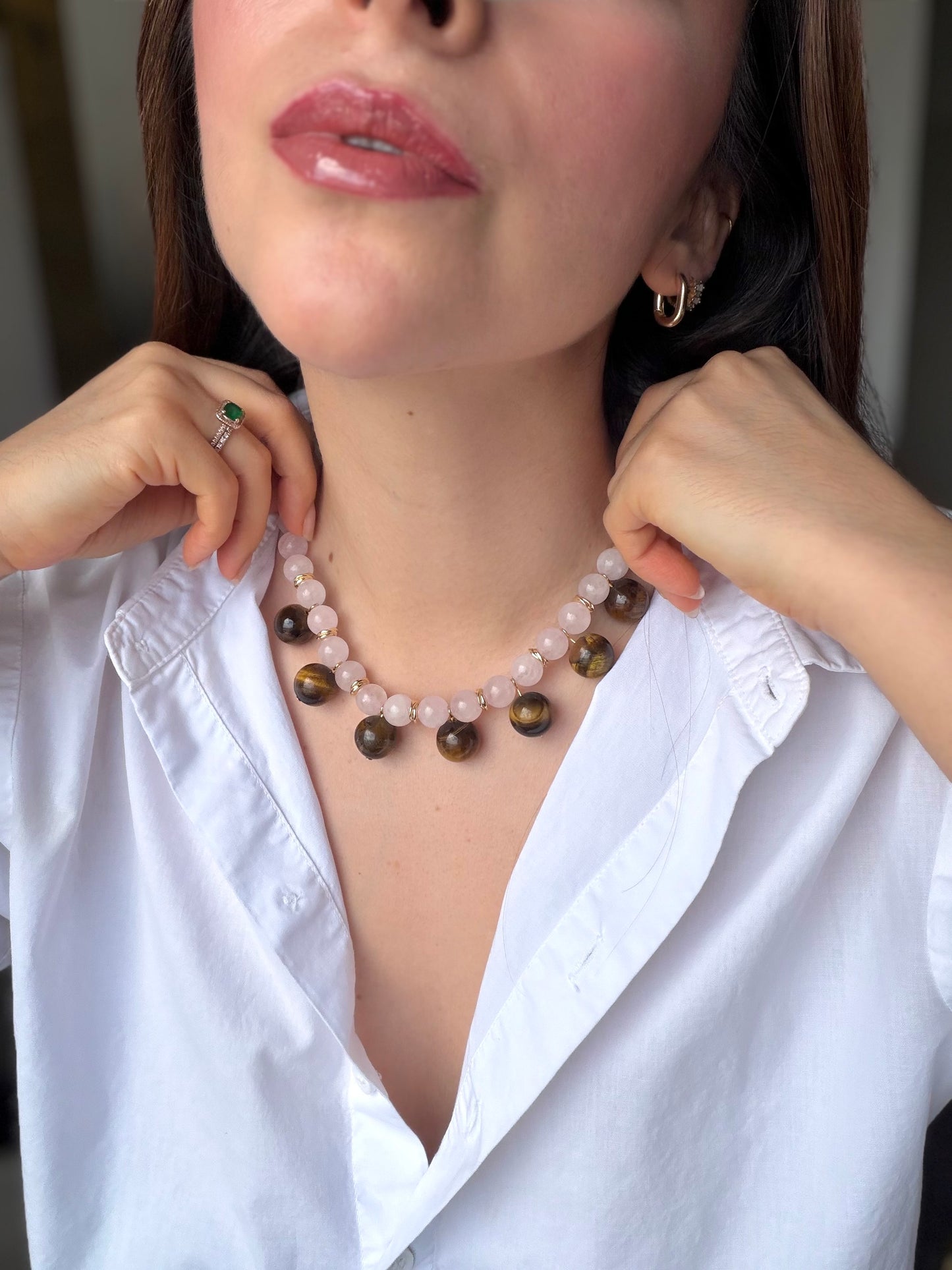 Collar Corazón Radiante