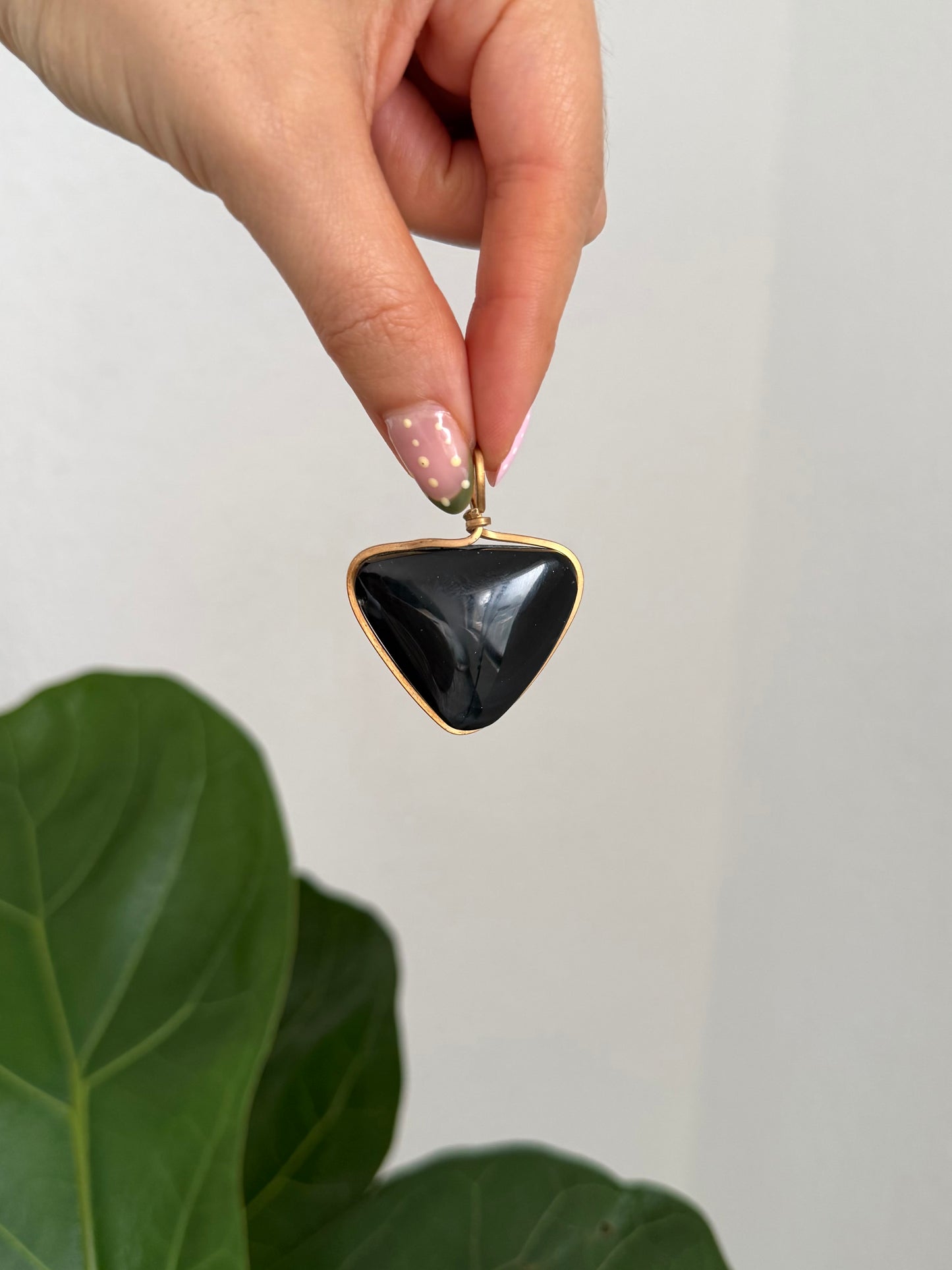 Dije Obsidiana Negra