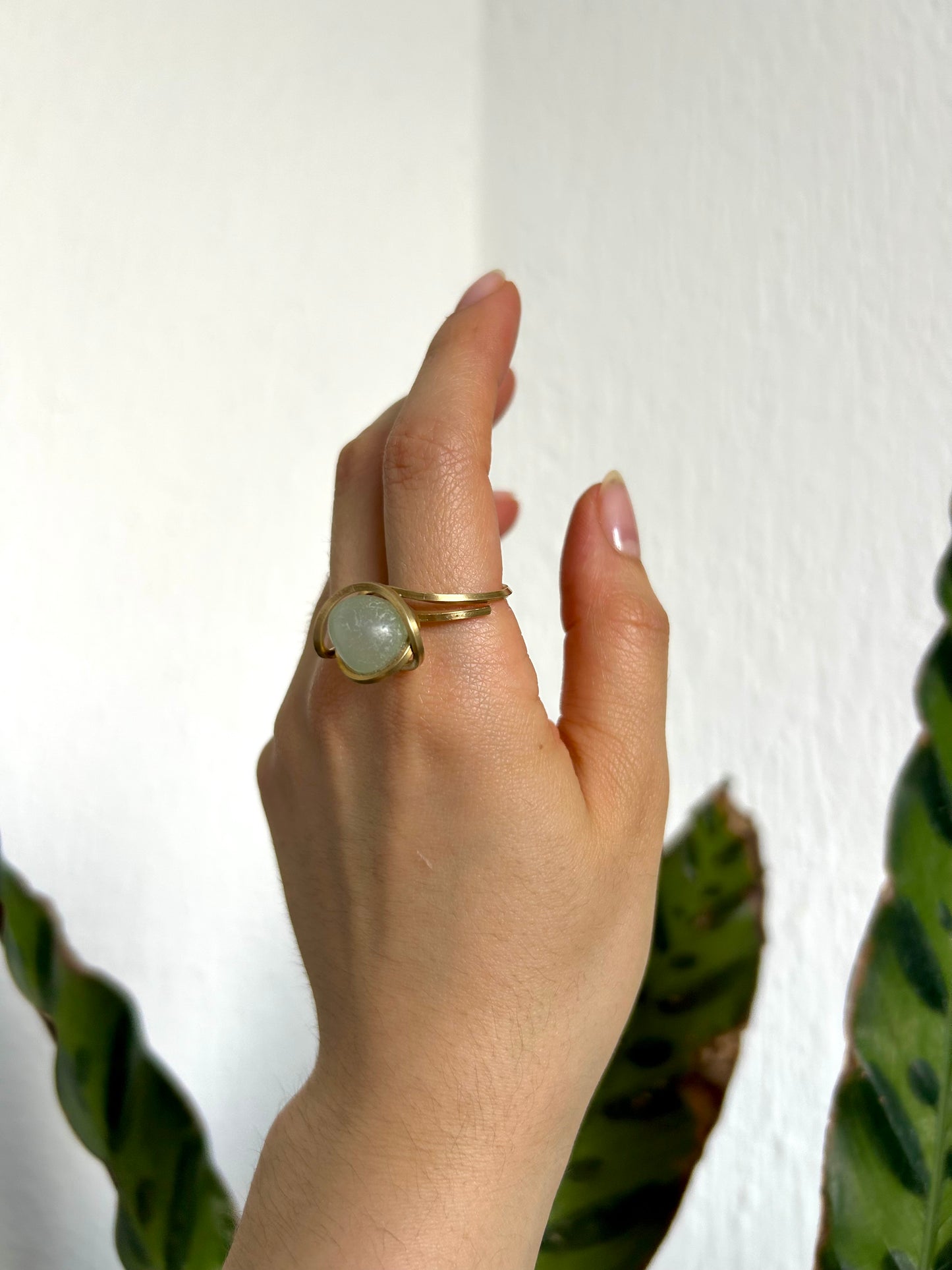 Anillo Aguamarina