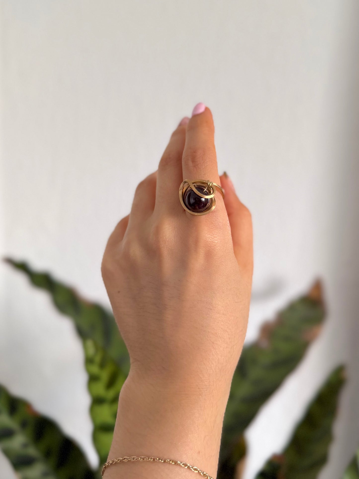 Anillo Granate