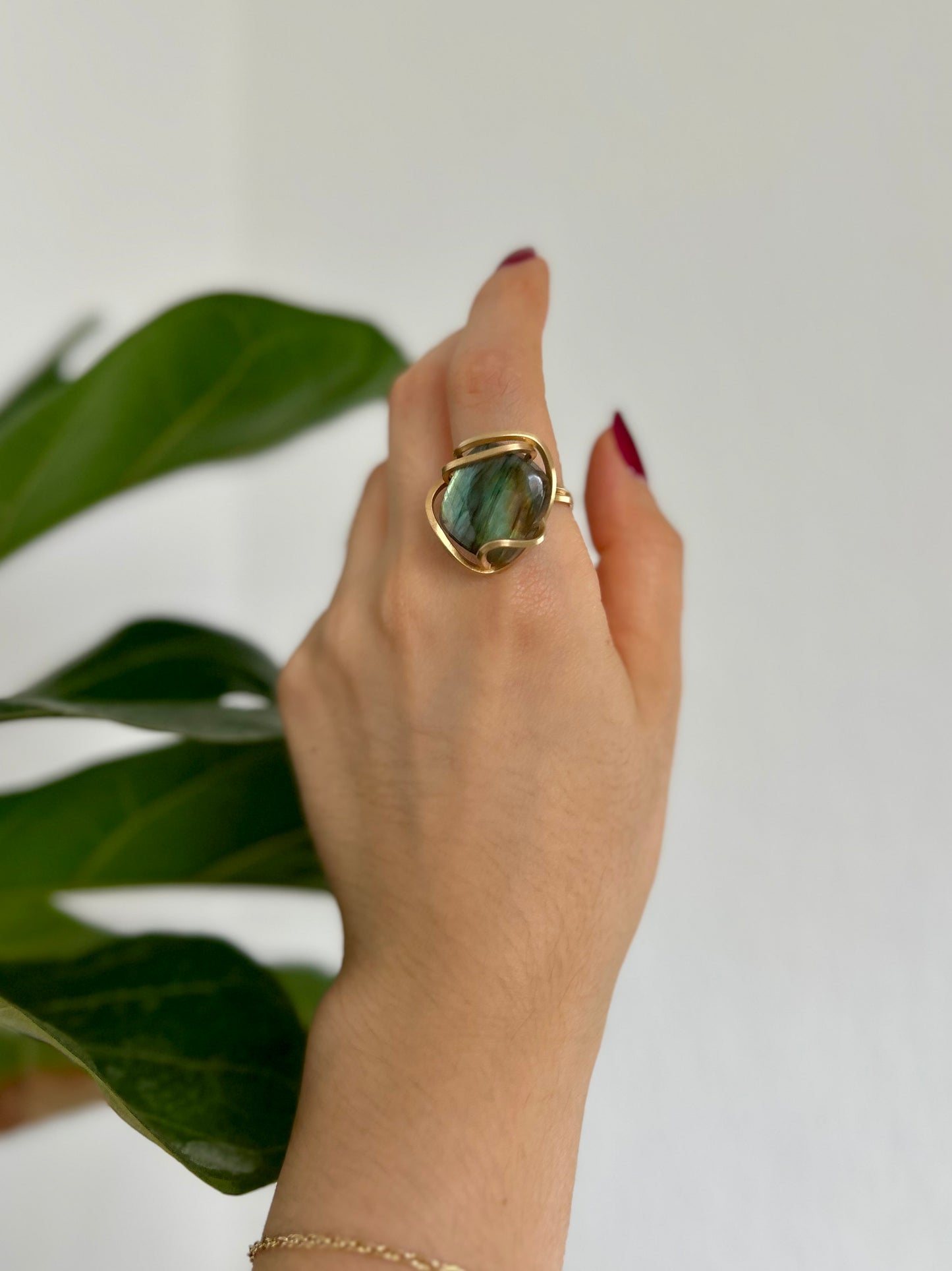 Anillo Labradorita