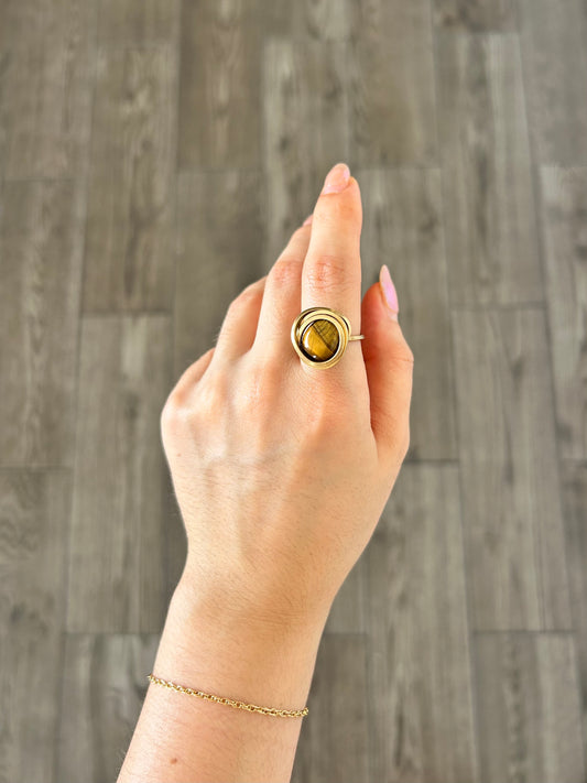 Anillo Ojo de Tigre