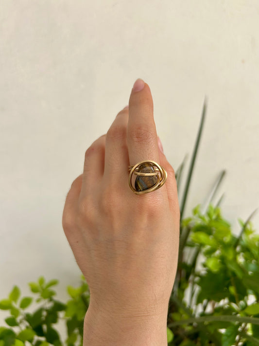 Anillo Ojo de Tigre