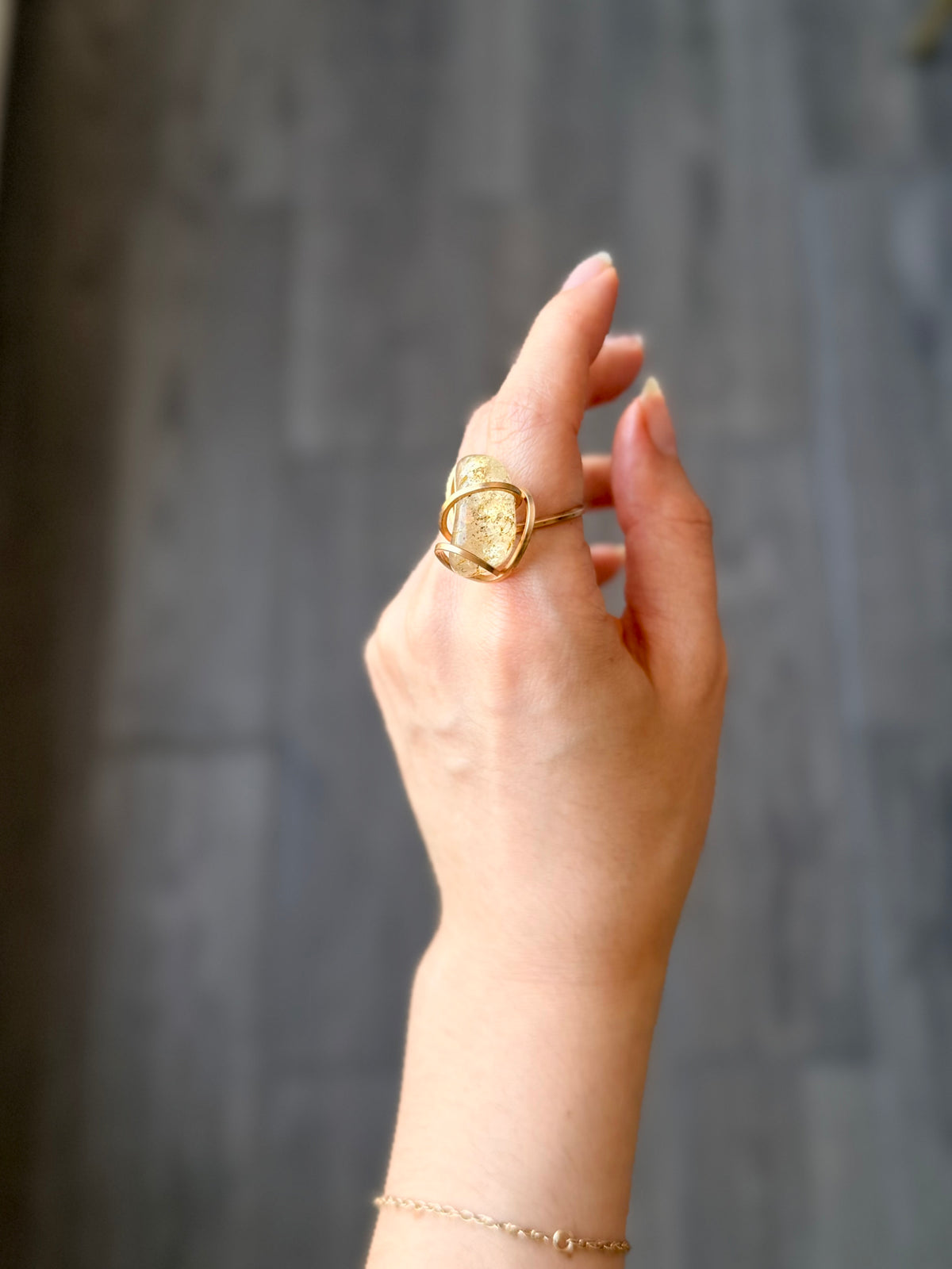 Anillo Citrino