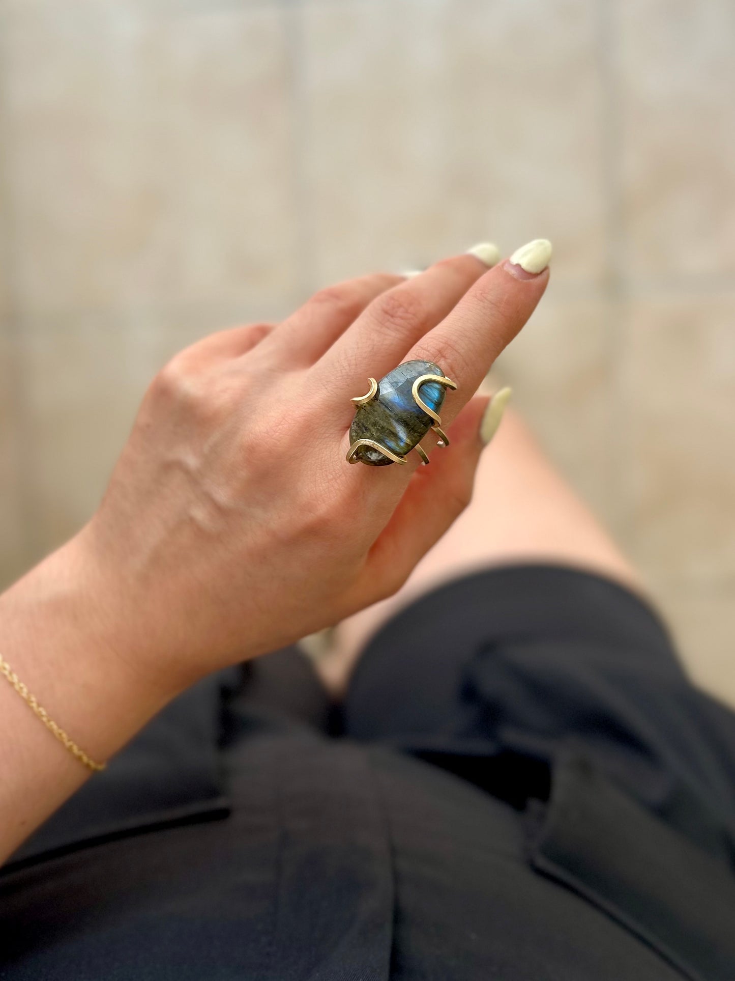 Anillo Labradorita