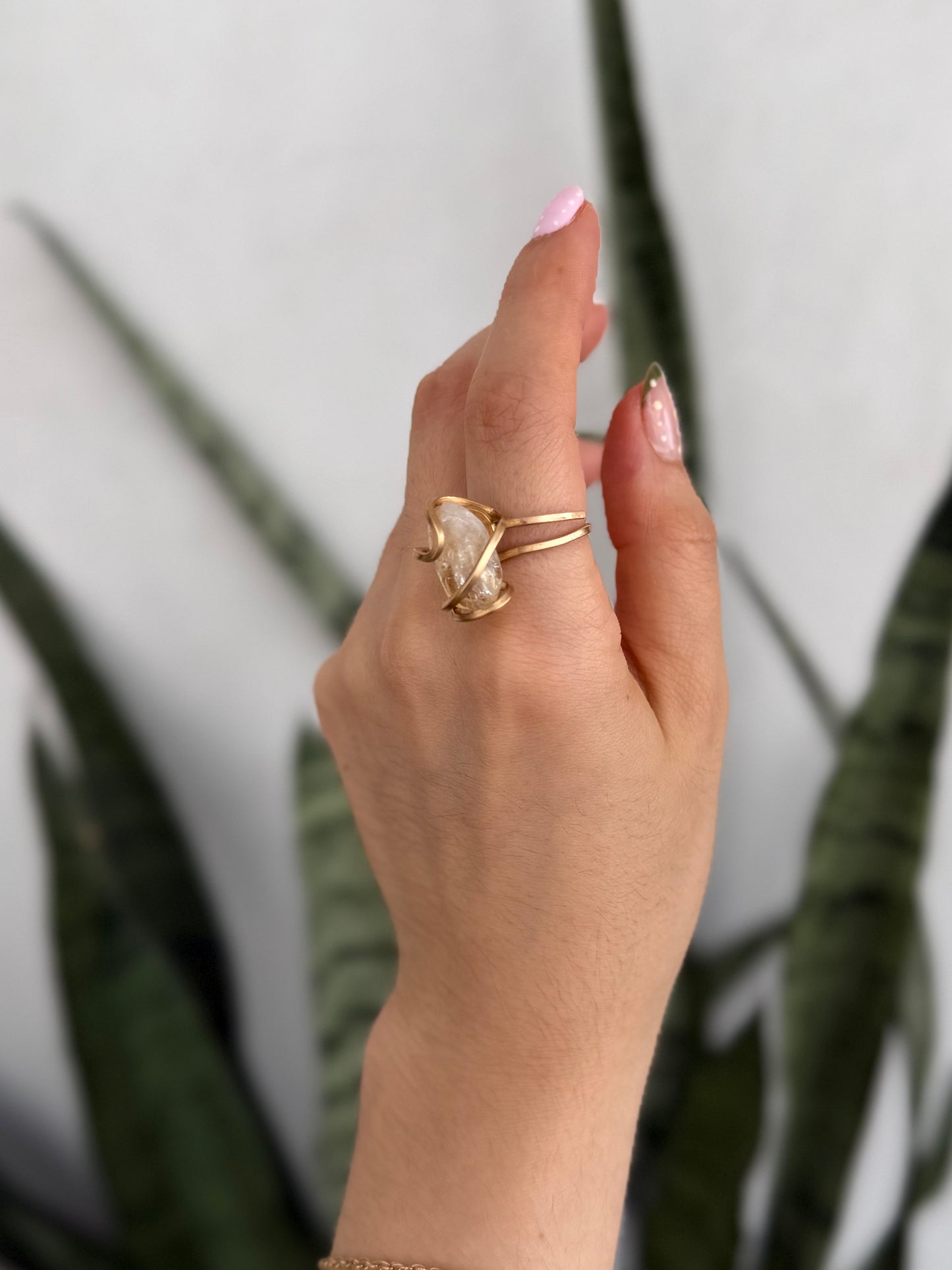 Anillo Citrino