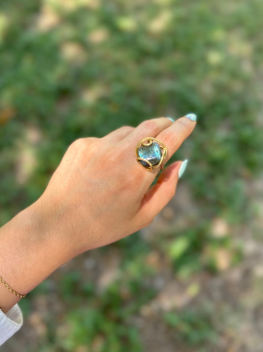 Anillo Labradorita
