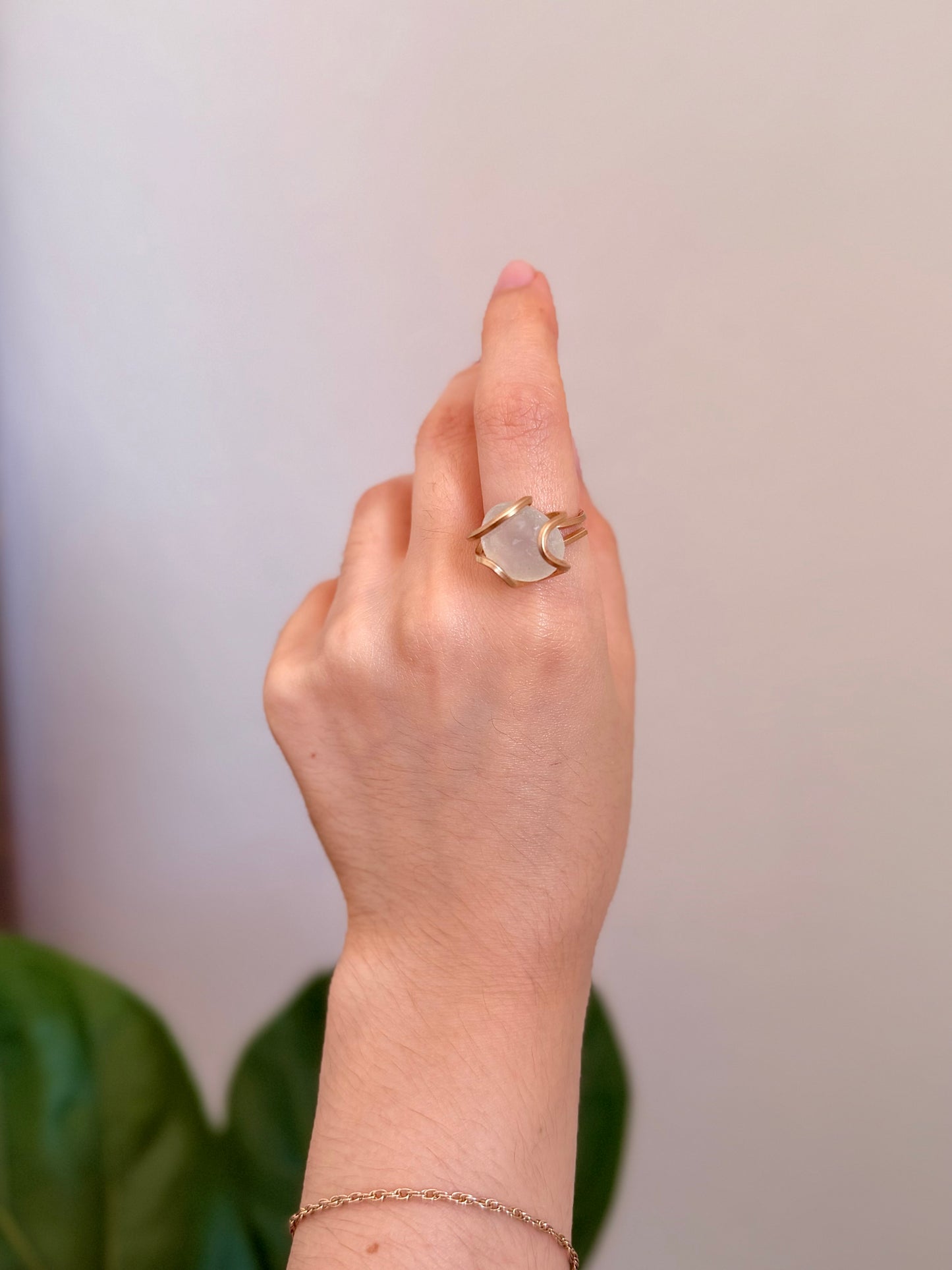 Anillo Aguamarina