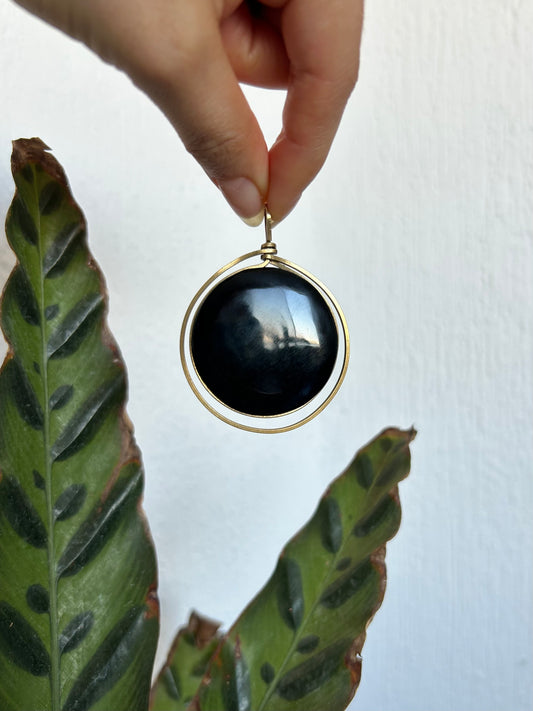 Dije Obsidiana Negra