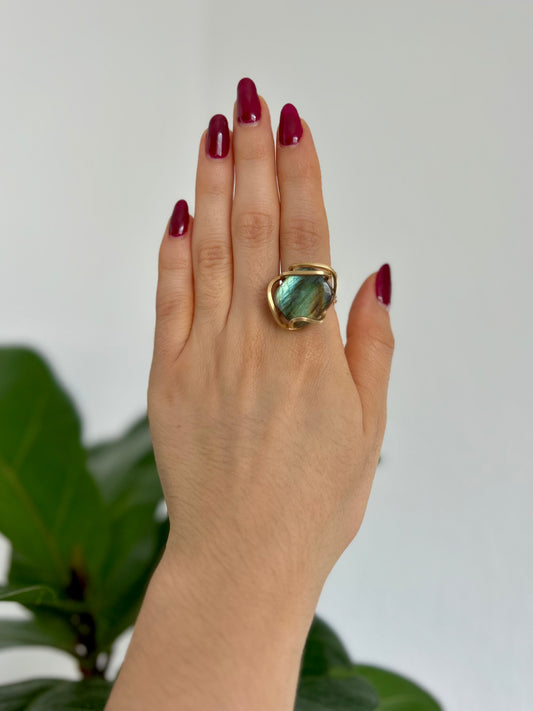 Anillo Labradorita