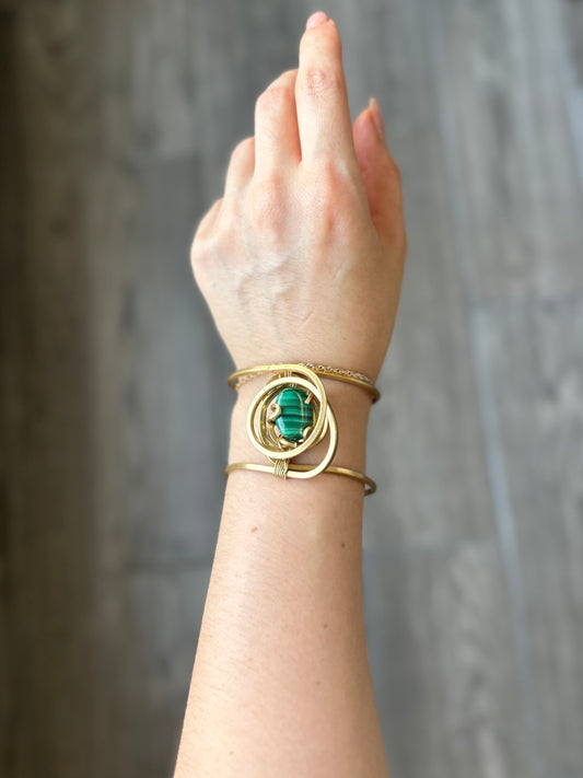 Brazalete Malaquita