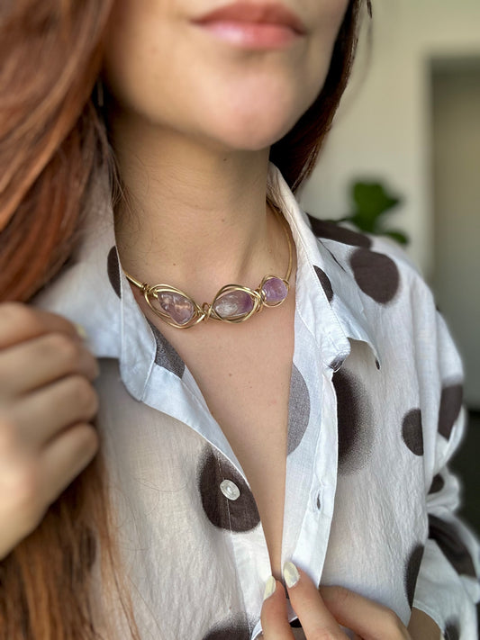 Collar Amatista