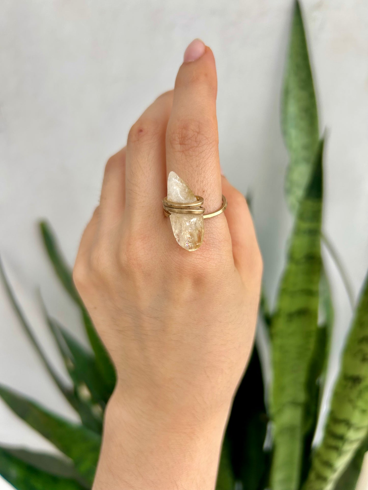 Anillo Citrino
