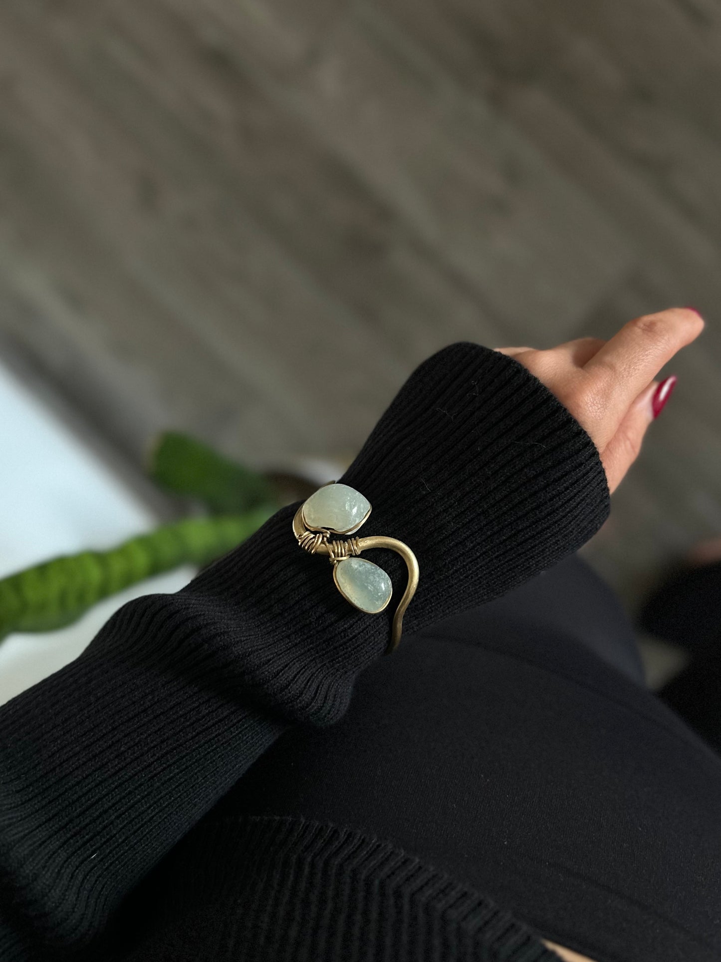 Brazalete Aguamarina