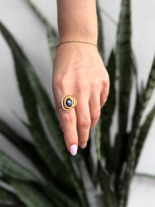 Anillo Labradorita
