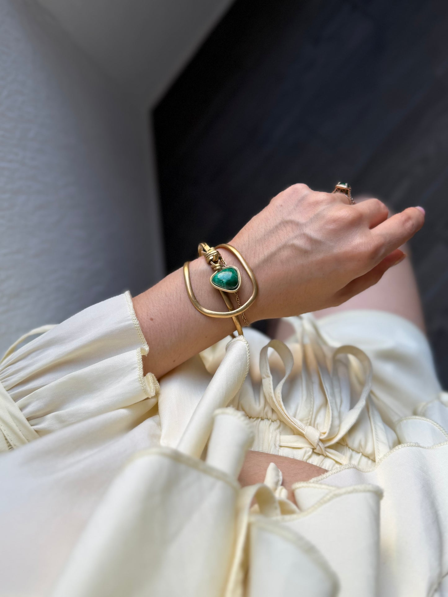Brazalete Malaquita