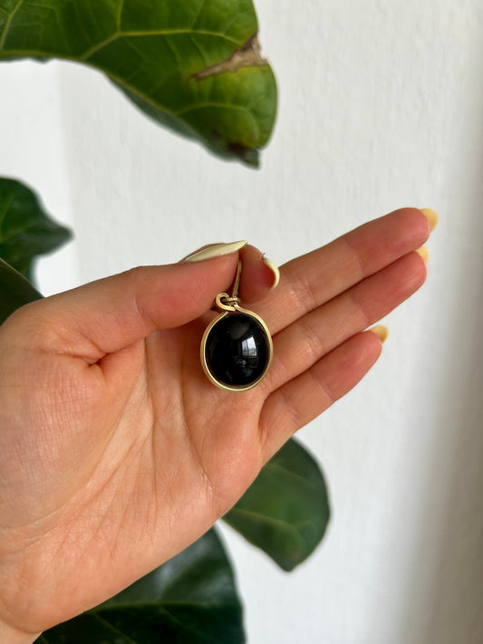 Dije Obsidiana Negra